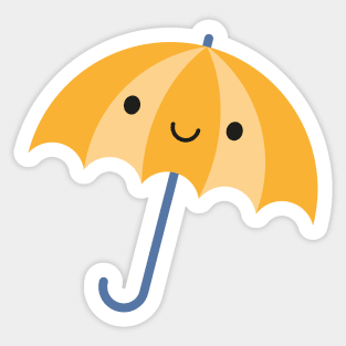 Kawaii Umbrella Sticker